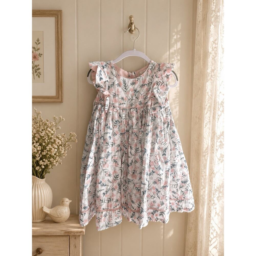 The Prairie Rachel Ashwell Dress Floral 4 Tea Party Garden 5T Cottagecore